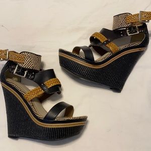 Mossimo Rattan Wedges